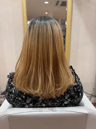 ミディアム 🦋ヘアセット募集中 ￤ナナカ🦋のヘアスタイル