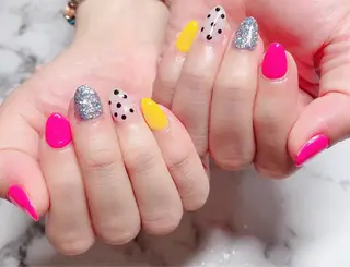 ネイル マジック ミラーのネイルデザイン