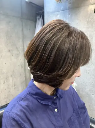 ショート メンズパーマ shell 宮下のヘアスタイル
