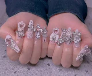 ネイル 長さだし専門店 M2　rikaのネイルデザイン