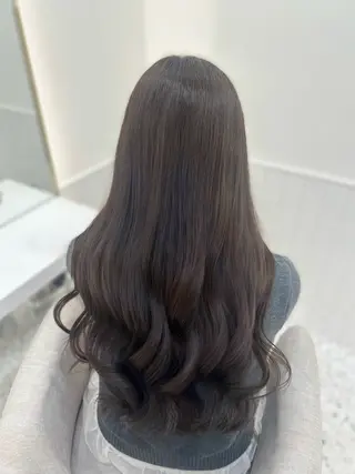 ロング カラー 🎀ちゃんりお🎀 /ブリーチなしカラーのヘアスタイル