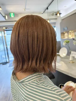 ショート カラー sato ayaka |透明感カラー🫧のヘアスタイル