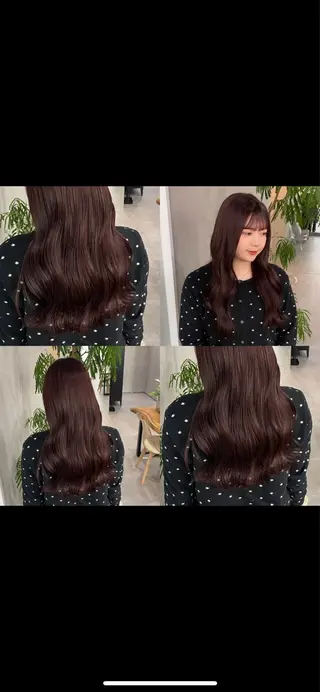 ロング 🎀カラー ✨横浜／トレンドのヘアスタイル