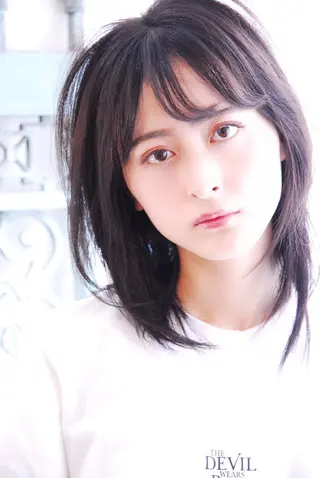 ミディアム カラー パーマ ヘアアレンジ メンズ 表参道Lise おおいしおりのヘアスタイル