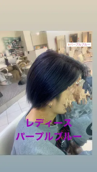 ショート カラー ~増田 勇輝~のヘアスタイル