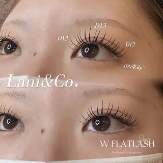 マツエク・マツパ Lani&Co.所属・Lani&Co. kiyoraのマツエク・マツパデザイン