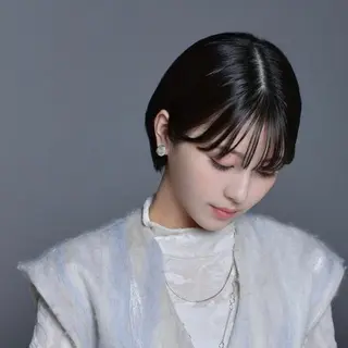 ショート 【表参道】Ruri デジタルパーマのヘアスタイル