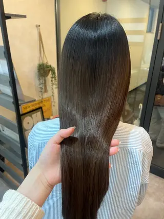 ロング レイヤー/暖色/ 髪質改善/永礼芳果のヘアスタイル