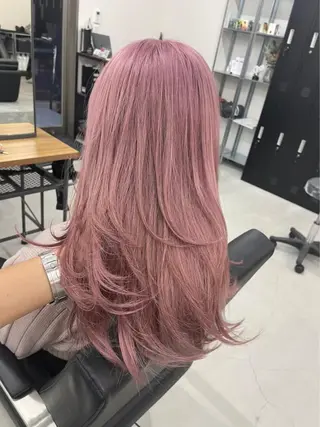 ロング カラー パーマ ヘアアレンジ メンズ キッズ ネイル マツエク・マツパ アイブロウ Eirデザイナーズ サロン茶屋町tomoのヘアスタイル
