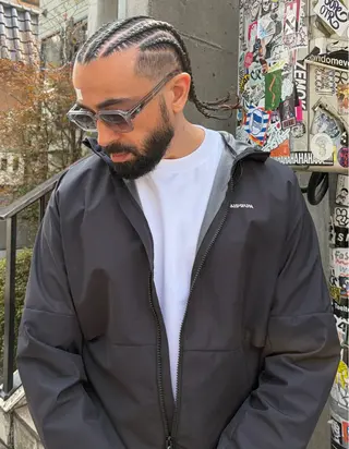 ミディアム ヘアアレンジ メンズ メンズ/特殊ヘア パーマ🕷️小夏貴也のヘアスタイル