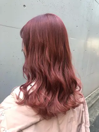 セミロング カラー 🧡艶髪ちゅるん髪 🫧🧡YUKI❄️のヘアスタイル