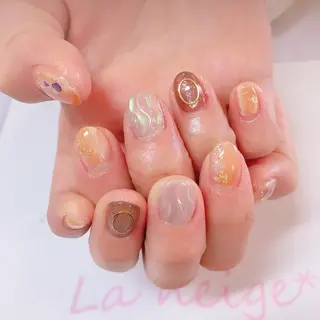 ネイル La neige* yuki 🐩🌙のネイルデザイン