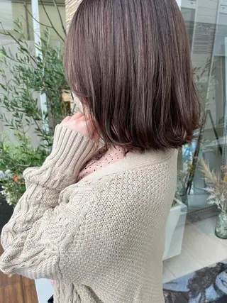 ミディアム カラー 鶴岡で縮毛矯正なら お任せ！ハヤシナオミのヘアスタイル