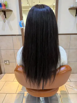 ロング カラー 井上 琉菜のヘアスタイル