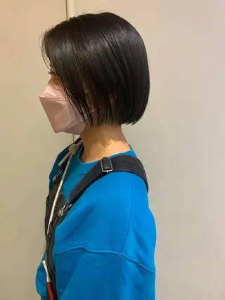 ショート 柔らかいカラー🎀 rinaのヘアスタイル