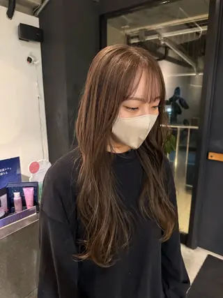 ロング 寺本 奈央のヘアスタイル