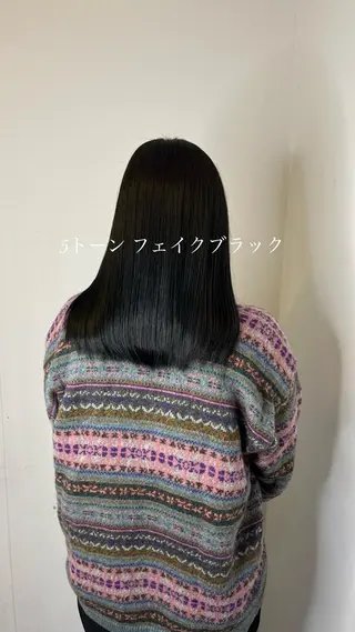 ロング 縮毛矯正/髪質改善/ HARUのヘアスタイル