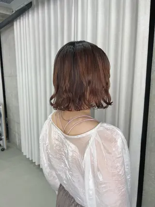 パーマ ボブパーマコテ巻き風 パーマNo1深江秀平のヘアスタイル