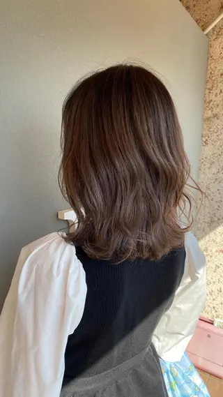 ミディアム 平田 広大のヘアスタイル