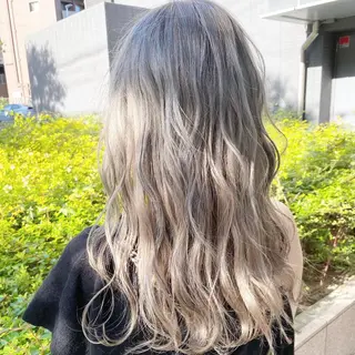 セミロング カラー 🧡色落ちまで2度綺 麗なカラー🧡ヨシキのヘアスタイル