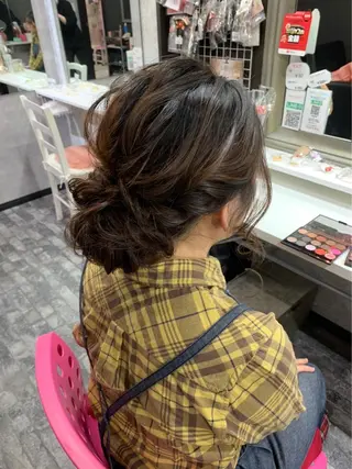 ヘアアレンジ hanaCoco ハナココのヘアスタイル