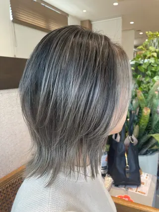 ミディアム 松井 竜輝のヘアスタイル