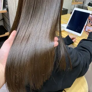 ロング カラー ブリーチなし 暖色カラー/井上あいのヘアスタイル
