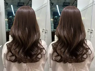 ロング Harukaレイヤー /ハッシュカット♡のヘアスタイル