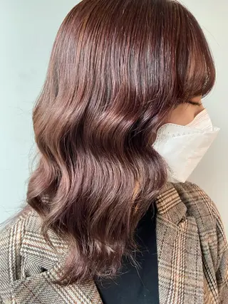ロング カラー ヘアアレンジ 💖艶と似合わせ💖 カラーカット💖のヘアスタイル