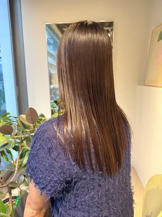 ロング カラー 髪質改善マスター 長尾勇弥/梅田中津のヘアスタイル