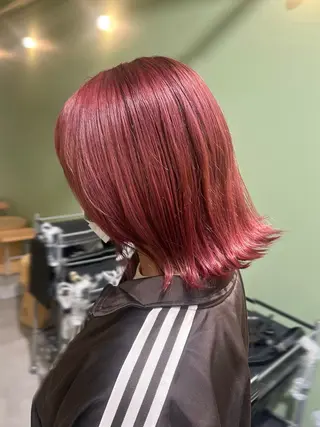 ミディアム カットモデル募集 トモカのヘアスタイル