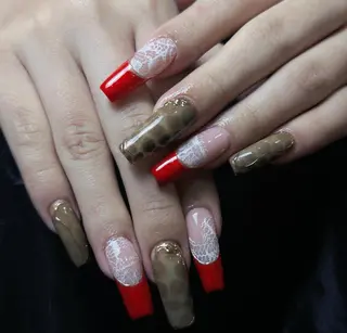 ネイル By moonネイル 🌷ワンホン/韓国風のネイルデザイン