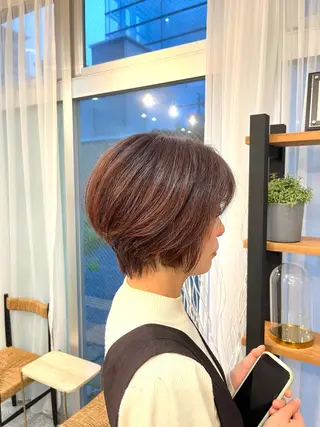 ショート 岩井 駿のヘアスタイル