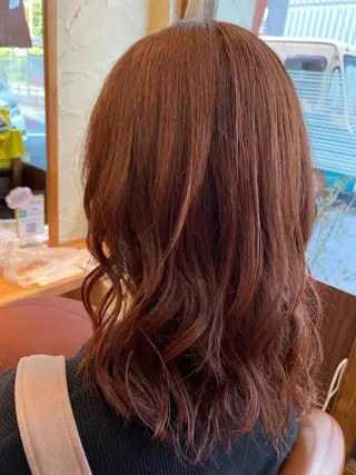 ロング カラー パーマ ヘアアレンジ メンズ キッズ ネイル マツエク・マツパ 🌈髪質改善・美髪矯 正・平野瀬乃🌈のヘアスタイル