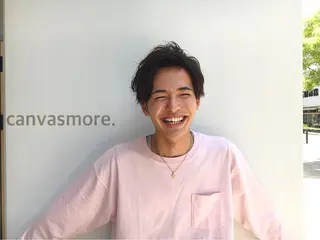 ショート メンズ ツイスパ・波巻き 🩵片平和香奈のヘアスタイル