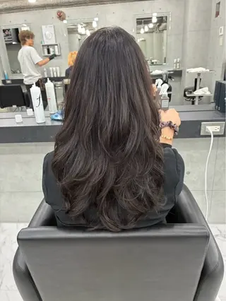 ロング パーマ Endearing 🌟銀座のヘアスタイル