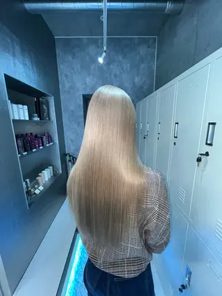 ロング カラー 【毎朝セット3分】 メンズパーマ　真人のヘアスタイル
