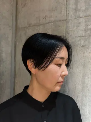 ショート 🌊インナーカラー 🐬櫻井海星のヘアスタイル