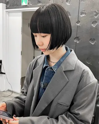 ショート カラー HARU//原宿🤍 リピート率NO.1のヘアスタイル