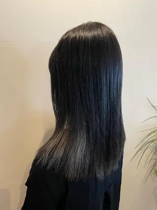 セミロング カラー AKALA HAIR 西宮店 Juriのヘアスタイル