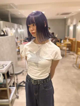 カラー 河原 楓樹のヘアスタイル