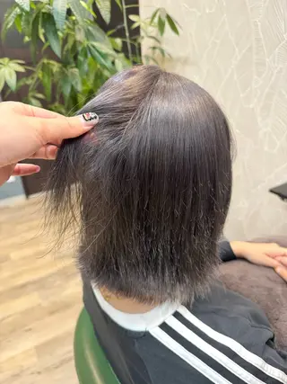 ミディアム カラー 植松 小乃佳のヘアスタイル