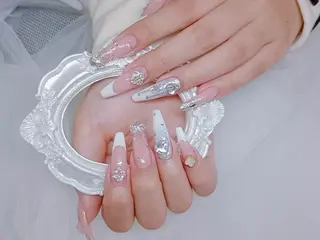 ネイル Hana Bloom Nail💜Akiのネイルデザイン