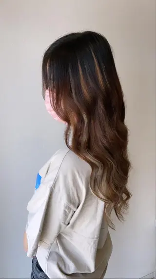 ロング マテリアル 中央駅店のヘアスタイル