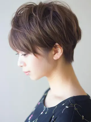 ショート ワタベ ハヤト/ トップデザイナーのヘアスタイル