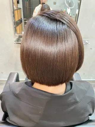ショート パーマ ショートボブ髪質改善 縮毛矯正のプロ山道潤のヘアスタイル