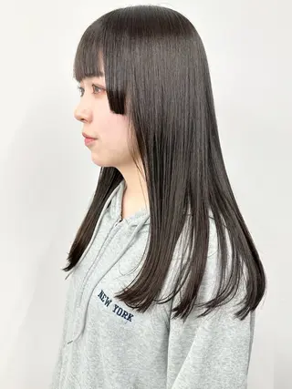 ロング ボブ/ゆるふわ ボブパーマ/とういのヘアスタイル