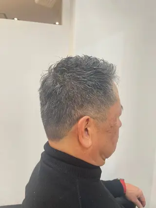 ショート メンズ 新宿/ハイトーン カラー/AKI🍎のヘアスタイル