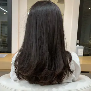 セミロング 大谷 菜月のヘアスタイル