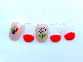 ネイル 種爪 たねつめのネイルデザイン